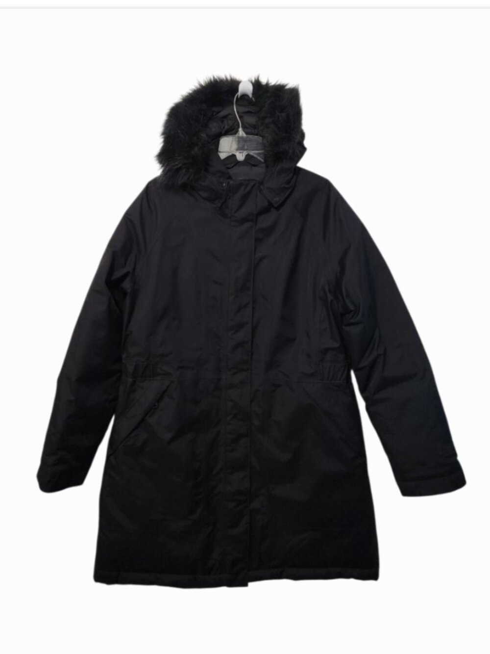 The North Face Arctic Down Parka Faux Fur Trim Hooded Coat